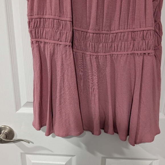 Torrid Pink Babydoll Washable Gauze Short Sleeve Top in Size 2 (18/20) - Picture 7 of 10